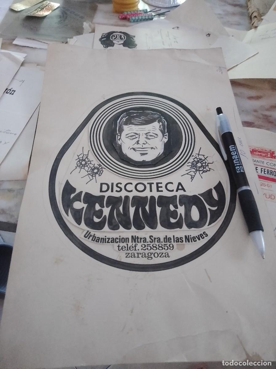 Otros art&iacute;culos de coleccionismo en papel: Discoteca Kennedy Zaragoza