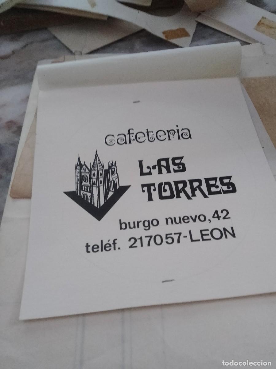 Otros art&iacute;culos de coleccionismo en papel: Cafeter&iacute;a las torres le&oacute;n