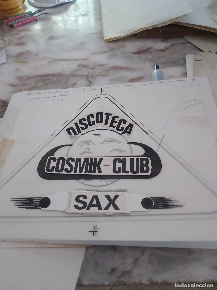 Otros art&iacute;culos de coleccionismo en papel: Discoteca cosmik club sax