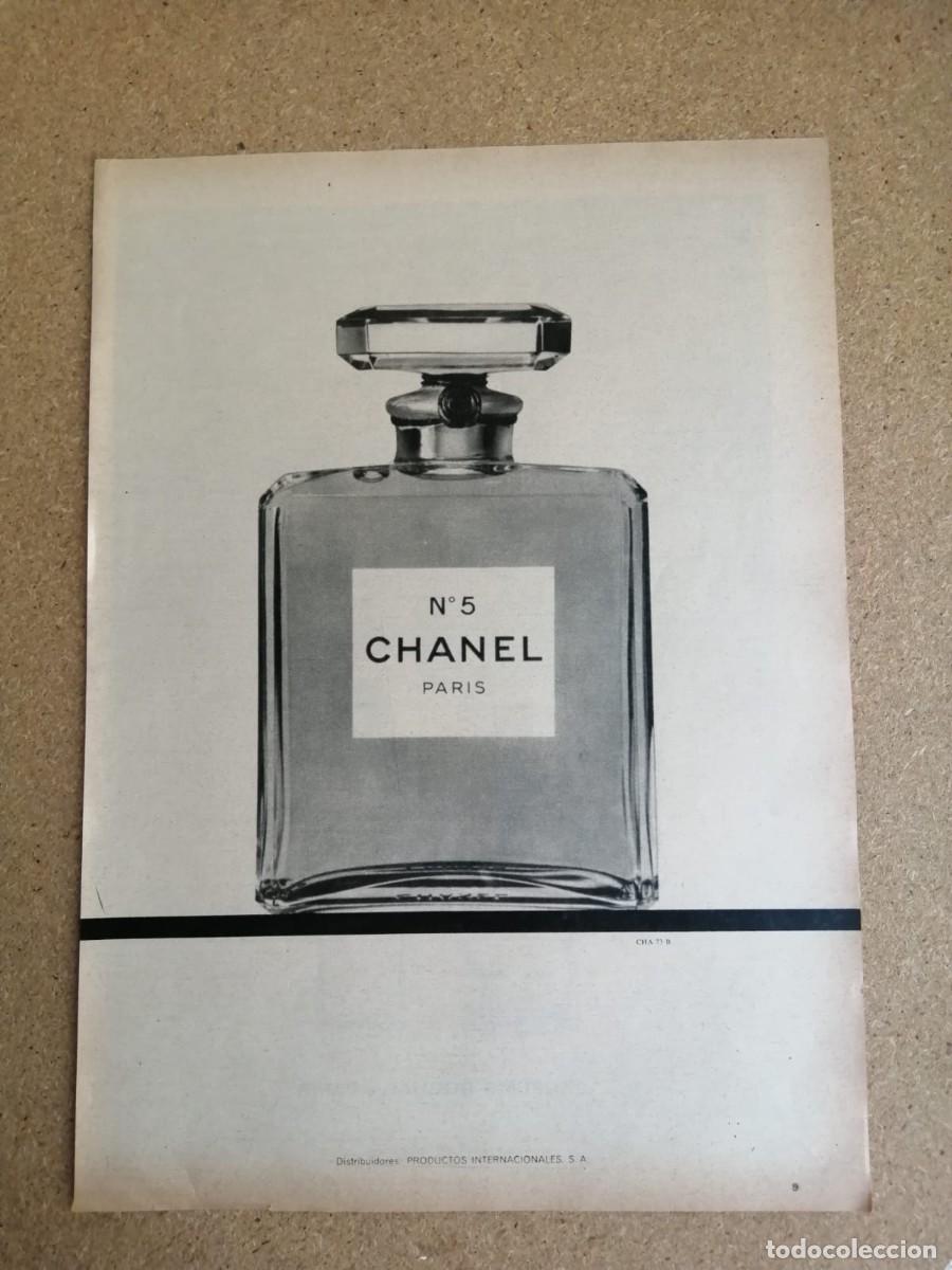 Otros art&iacute;culos de coleccionismo en papel: ANUNCIO. CHANEL N&ordm; 5, PARIS