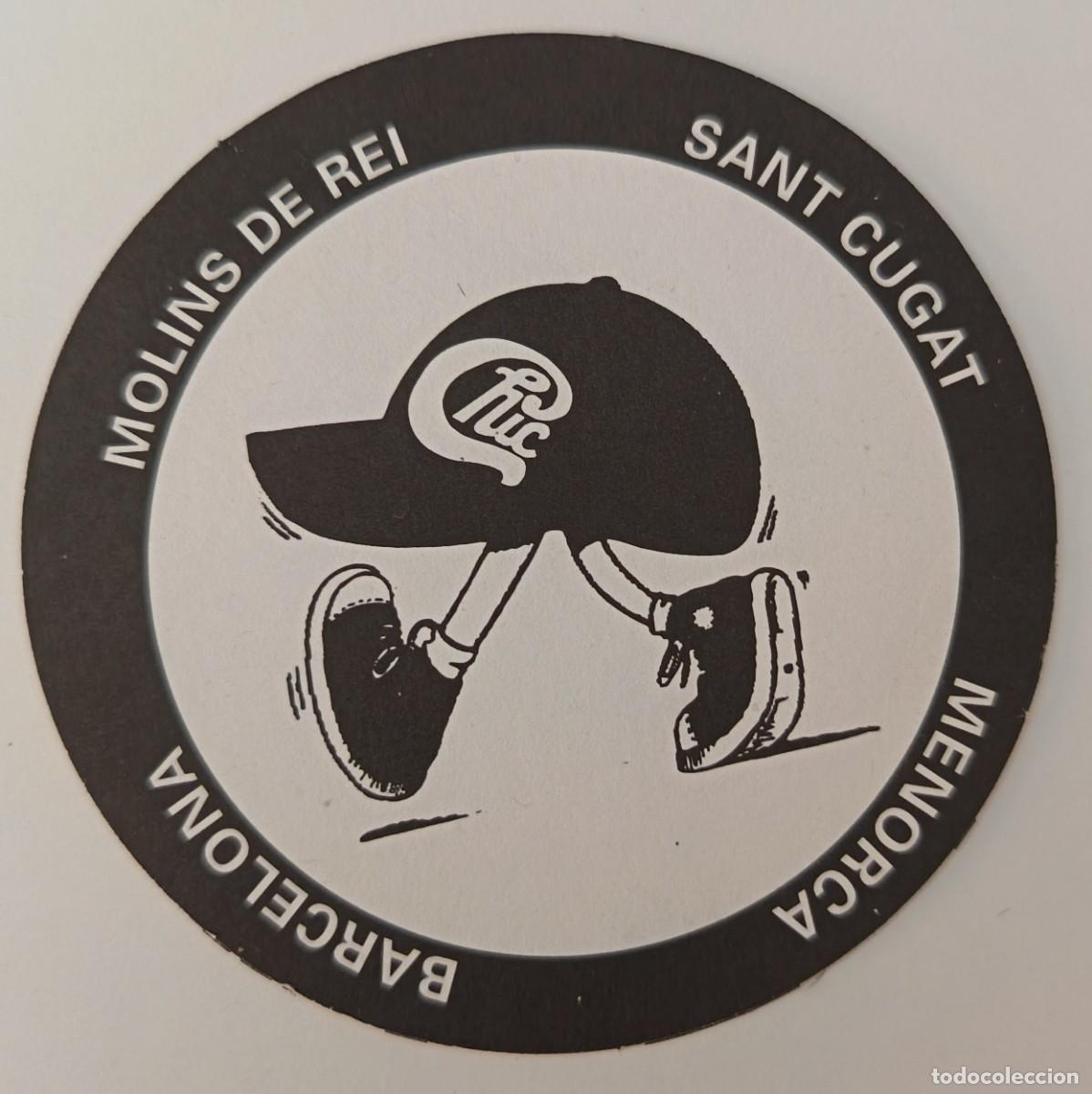 Otros art&iacute;culos de coleccionismo en papel: Posavasos. Posavasos redondo. Chic Molins de Rei, Sant Cugat, Menorca y Barcelona.