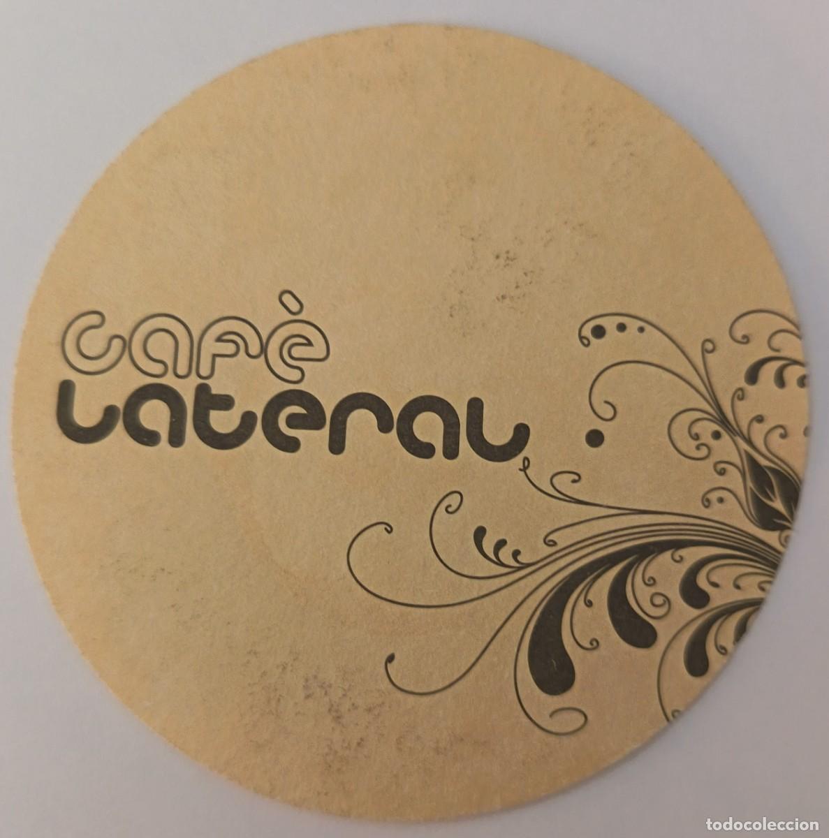 Otros art&iacute;culos de coleccionismo en papel: Posavasos. Posavasos redondo. Cafe Lateral.