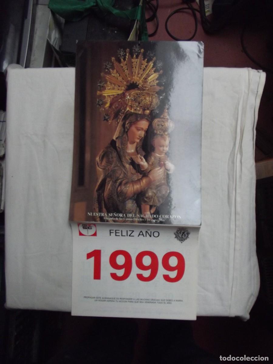 Otros art&iacute;culos de coleccionismo en papel: CALENDARIO 1999 NUESTRA SE&Ntilde;ORA DEL SAGRADO CORAZON
