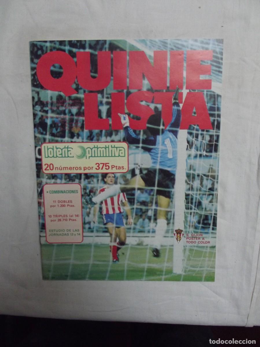 Otros art&iacute;culos de coleccionismo en papel: REVISTA QUINIELISTA ( NO TIENE EL POSTER )