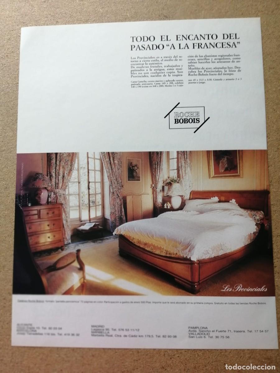 Otros art&iacute;culos de coleccionismo en papel: ANUNCIO. MUEBLES ROCHE BOBOIS