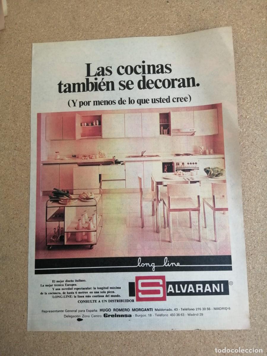 Otros art&iacute;culos de coleccionismo en papel: ANUNCIO. COCINAS SALVARANI