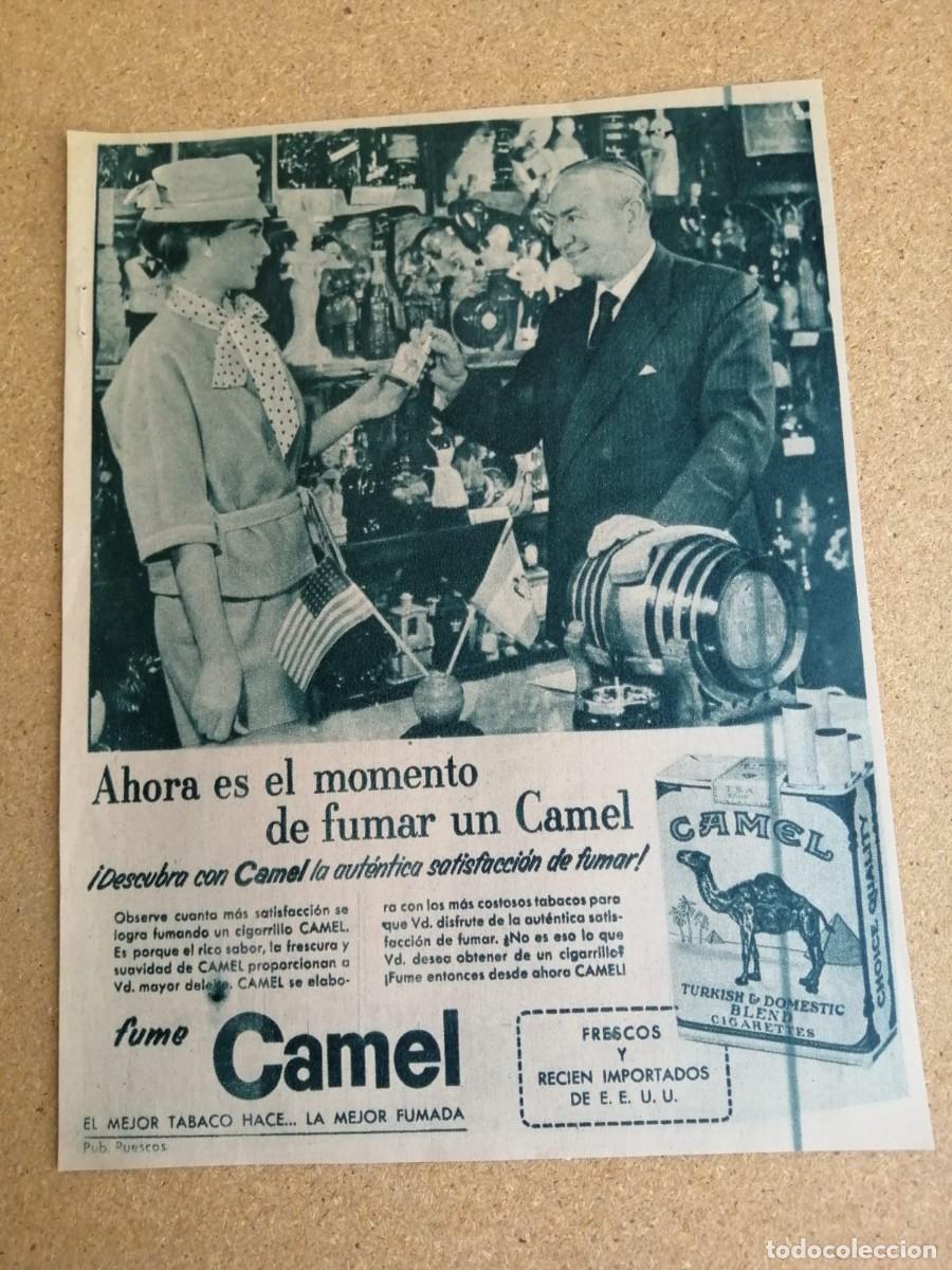 Otros art&iacute;culos de coleccionismo en papel: ANUNCIO. CAMEL......