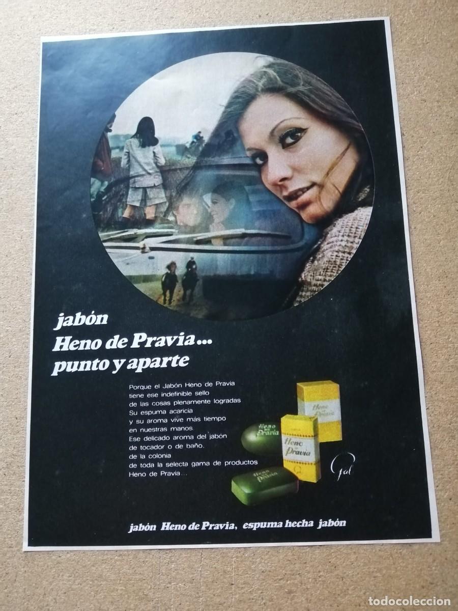 Otros art&iacute;culos de coleccionismo en papel: ANUNCIO. JABON HENO DE PRAVIA