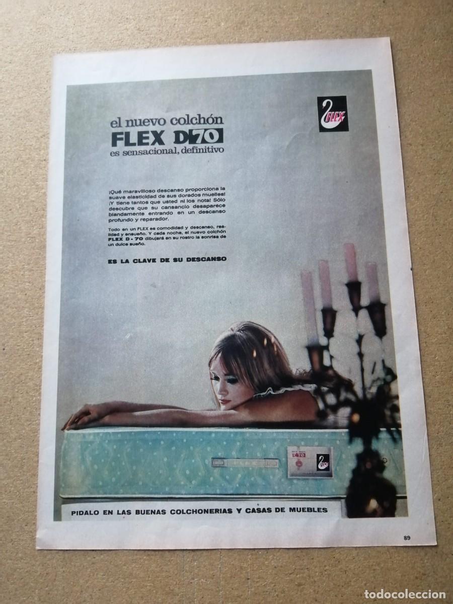 Otros art&iacute;culos de coleccionismo en papel: ANUNCIO. COLCHONES FLEX