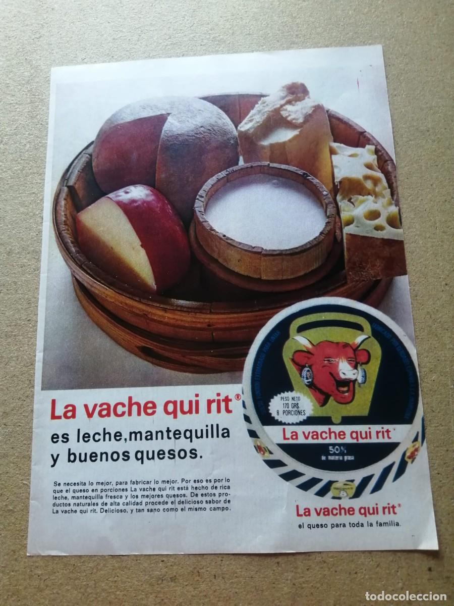 Otros art&iacute;culos de coleccionismo en papel: ANUNCIO. QUESITOS LA VACA QUE RIE