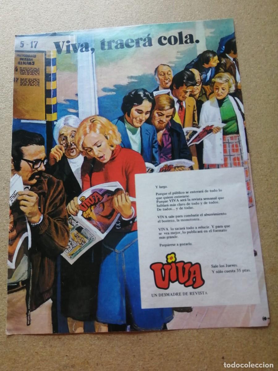 Otros art&iacute;culos de coleccionismo en papel: ANUNCIO. REVISTA VIVA
