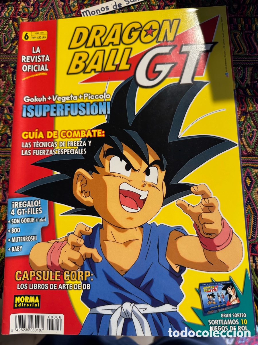 Otros art&iacute;culos de coleccionismo en papel: Revista Dragon Ball GT