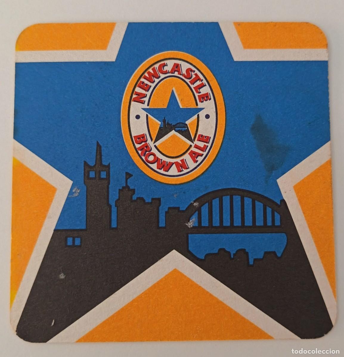 Otros art&iacute;culos de coleccionismo en papel: Posavasos. Posavasos cuadrado. Newcastle Brownale.