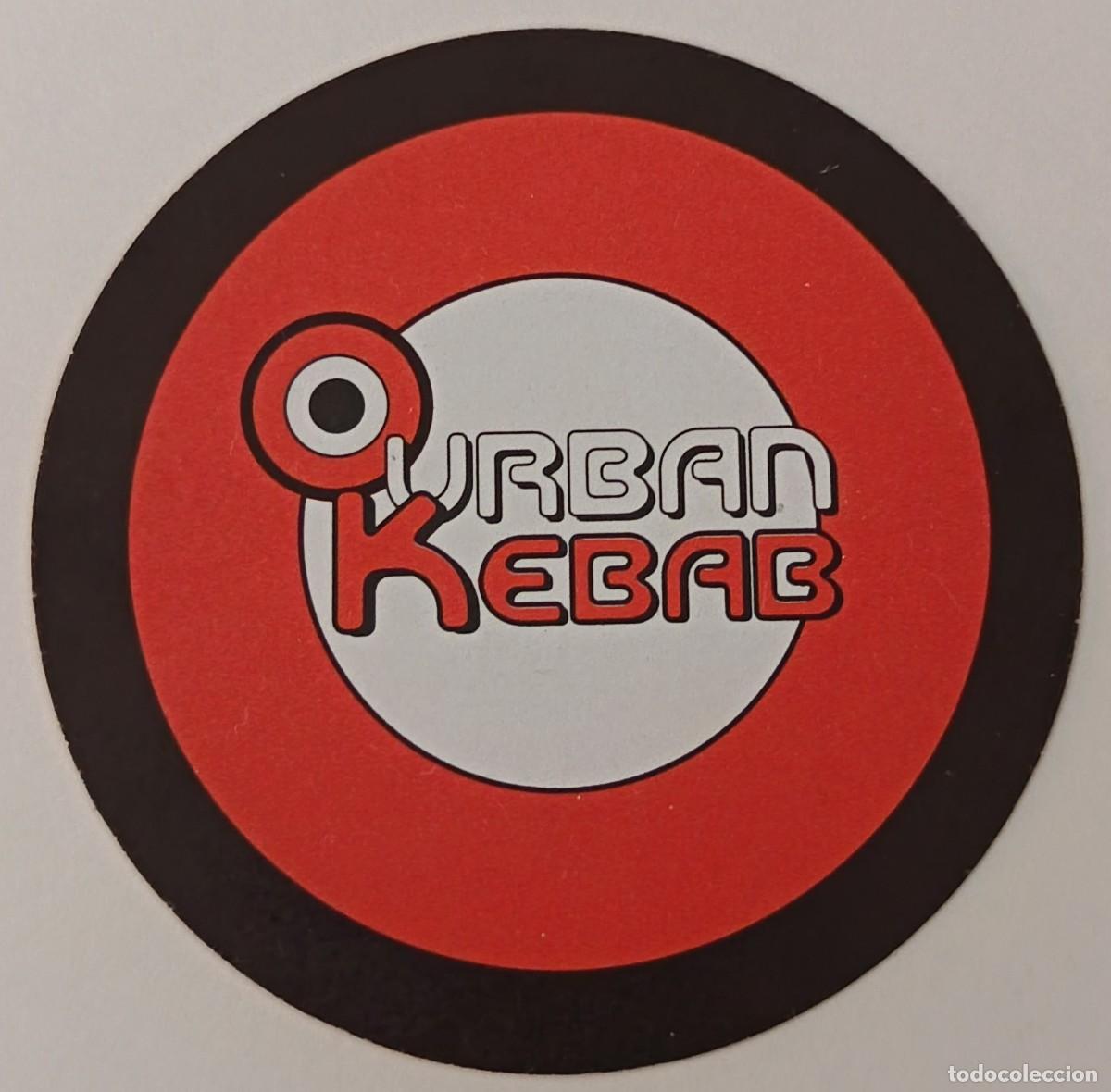 Otros art&iacute;culos de coleccionismo en papel: Posavasos. Posavaso redondo. Urban Kebab. Tossa de Mar.