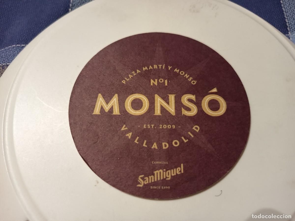 Otros art&iacute;culos de coleccionismo en papel: POSAVASOS DE CERVEZA SAN MIGUEL-BAR MONSO VALLADOLID