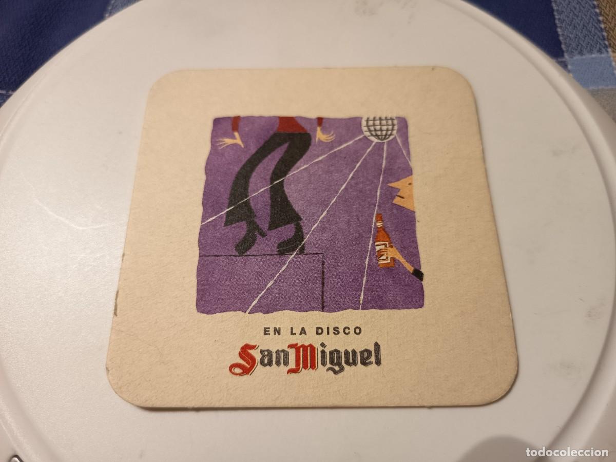 Otros art&iacute;culos de coleccionismo en papel: POSAVASOS DE CERVEZA SAN MIGUEL EN LA DISCO