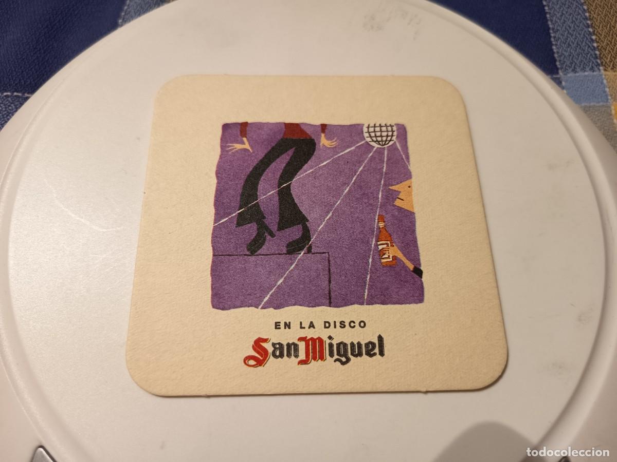 Otros art&iacute;culos de coleccionismo en papel: POSAVASOS DE CERVEZA SAN MIGUEL EN LA DISCO