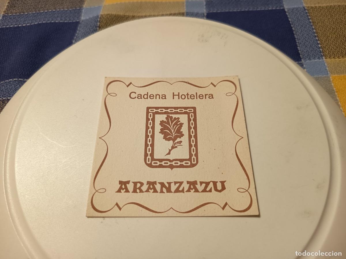 Otros art&iacute;culos de coleccionismo en papel: POSAVASOS DE CAFETERIA HOTELES ARANZAZU DE BILBAO