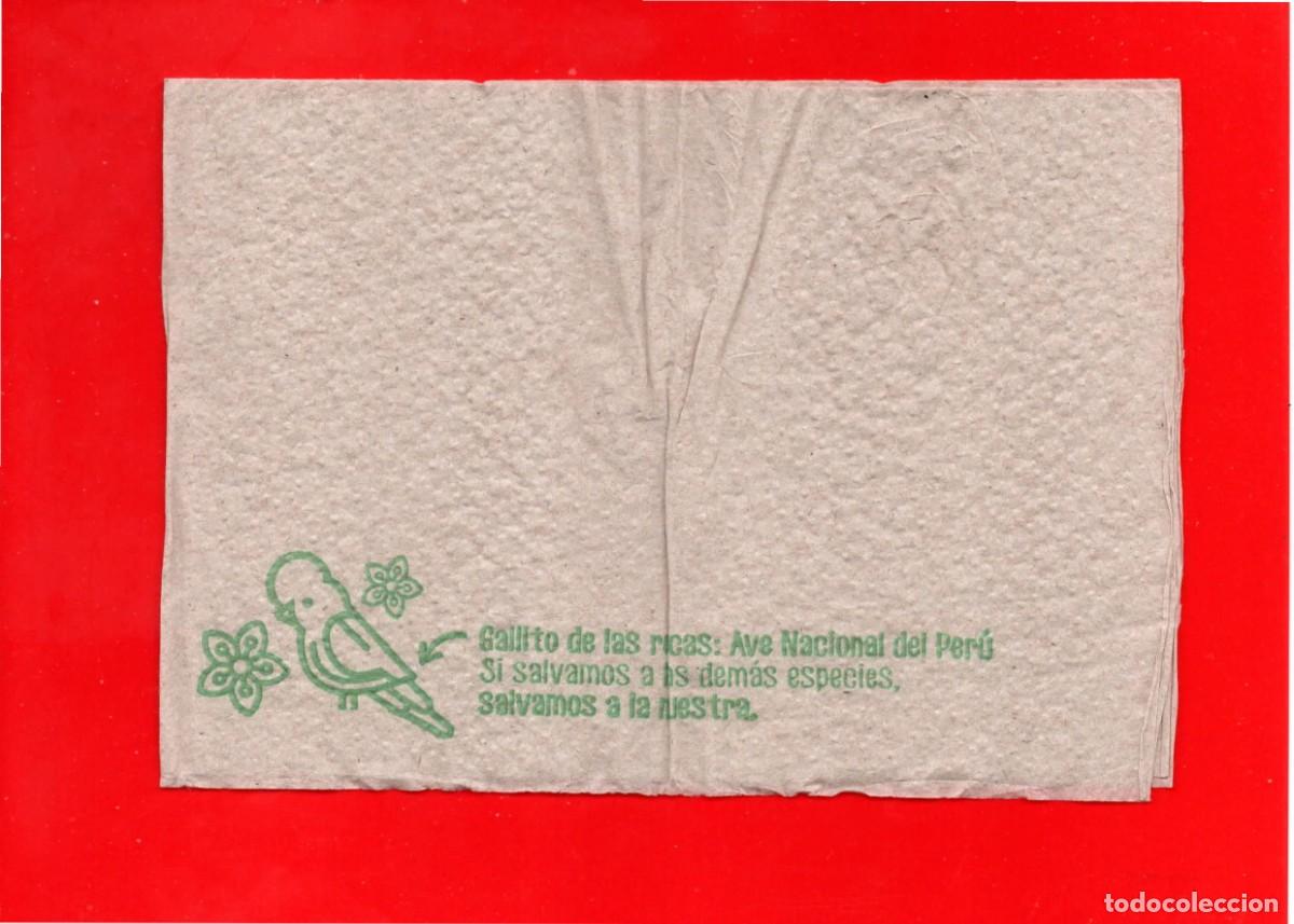 Otros art&iacute;culos de coleccionismo en papel: SERVILLETA de PAPEL - TREN DE MACHU PICHU - PER&Uacute; (2026)