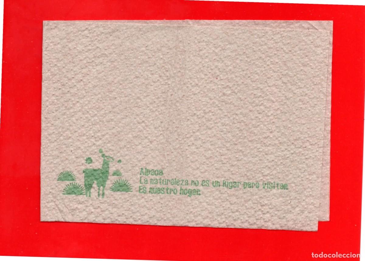 Otros art&iacute;culos de coleccionismo en papel: SERVILLETA de PAPEL - TREN DE MACHU PICHU - PER&Uacute; (2026)