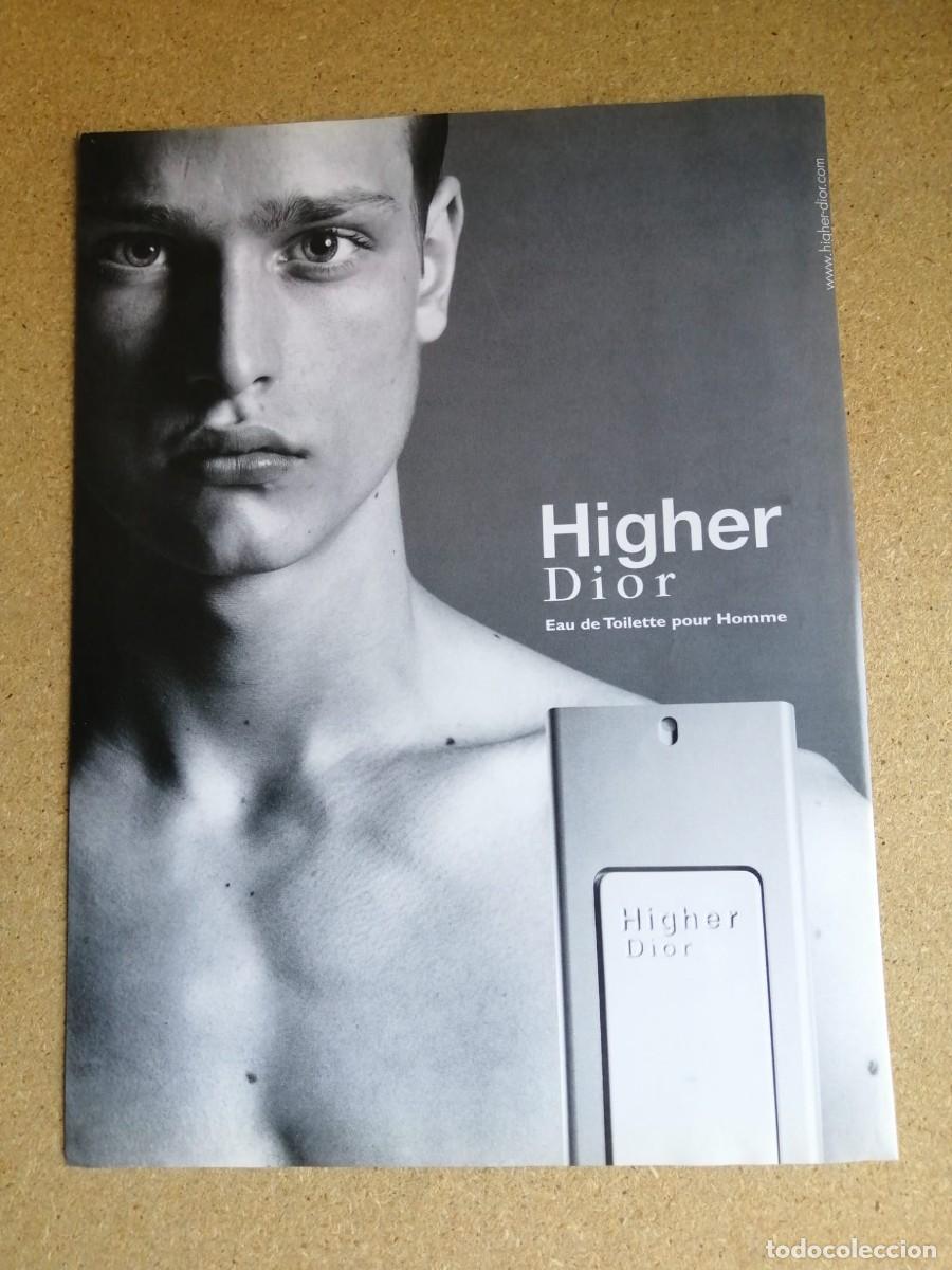 Otros art&iacute;culos de coleccionismo en papel: ANUNCIO. EAU DE TOILETTE HIGHER, DE DIOR