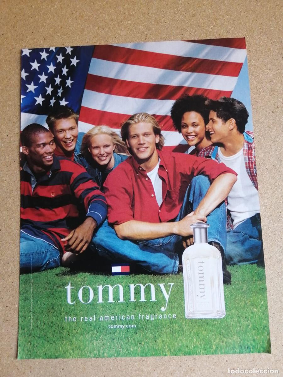 Otros art&iacute;culos de coleccionismo en papel: ANUNCIO. TOMMY, THE REAL AMERICAN FRAGANCE