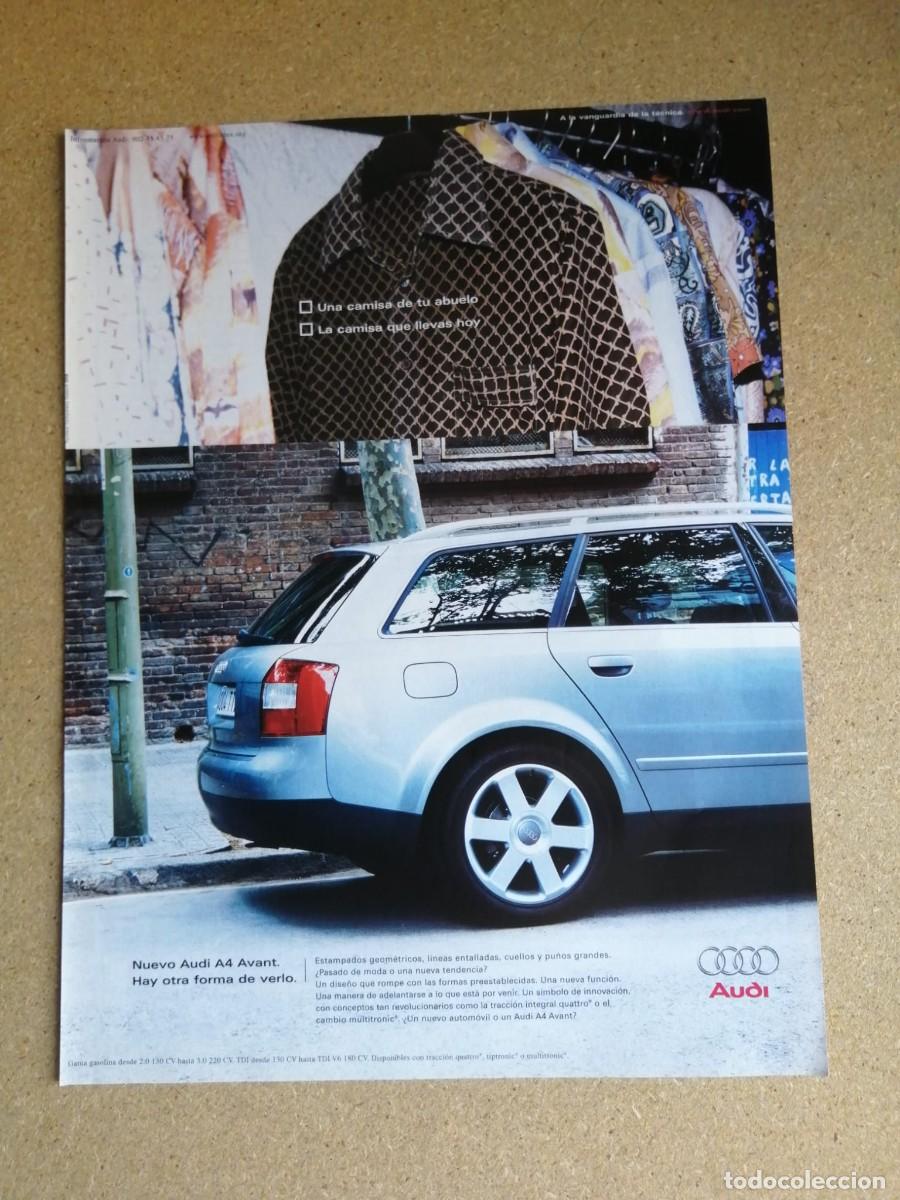 Otros art&iacute;culos de coleccionismo en papel: ANUNCIO. AUDI A4 AVANT