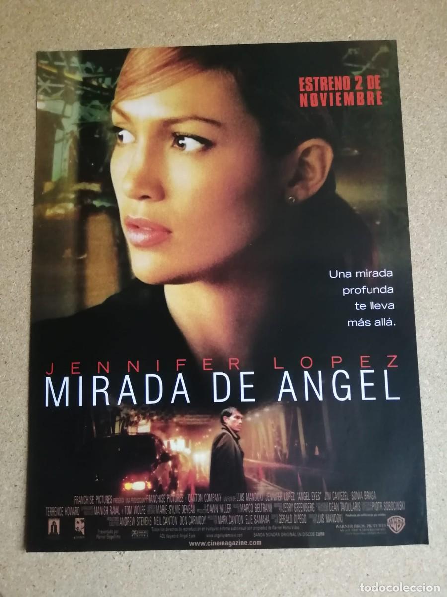 Otros art&iacute;culos de coleccionismo en papel: ANUNCIO CINE. MIRADA DE ANGEL (JENNIFER LOPEZ)