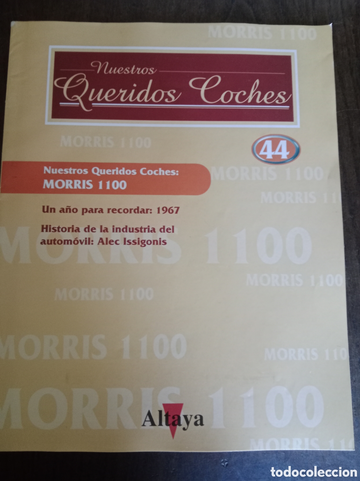 Otros art&iacute;culos de coleccionismo en papel: Fasc&iacute;culo queridos coches Morris 1100