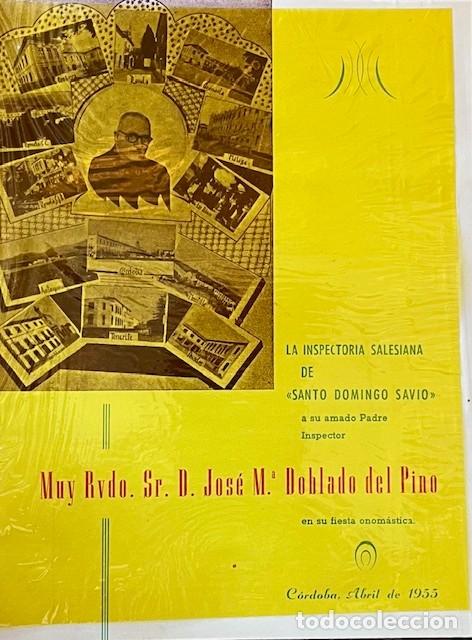 Otros art&iacute;culos de coleccionismo en papel: INSPECTORIA DE SANTO DOMINGO SAVIO AL RVDO. JOSE MARIA DOBLADO DEL PINO 1955