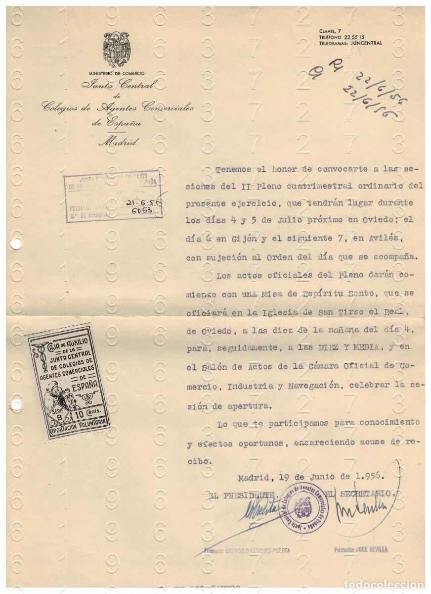 Otros art&iacute;culos de coleccionismo en papel: GREGORIO SANCHEZ PUERTA JOSE SEVILLA 1957 CARTA M35