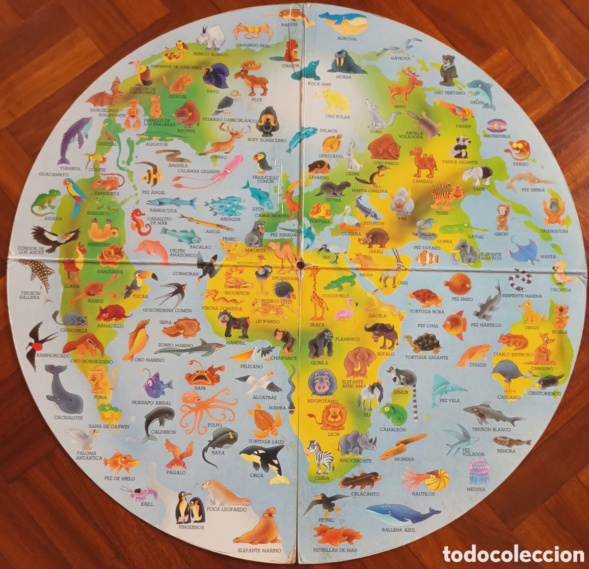 Otros art&iacute;culos de coleccionismo en papel: LIBRO EL GRAN ATLAS DE LOS ANIMALES - Foto 3