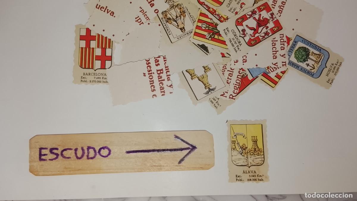 Otros art&iacute;culos de coleccionismo en papel: ESCUDO TROQUELADO A&Ntilde;OS 70/80 - SIMILAR A LOS CROMOS PIPAS TOSTAVAL - PROVINCIA ALAVA