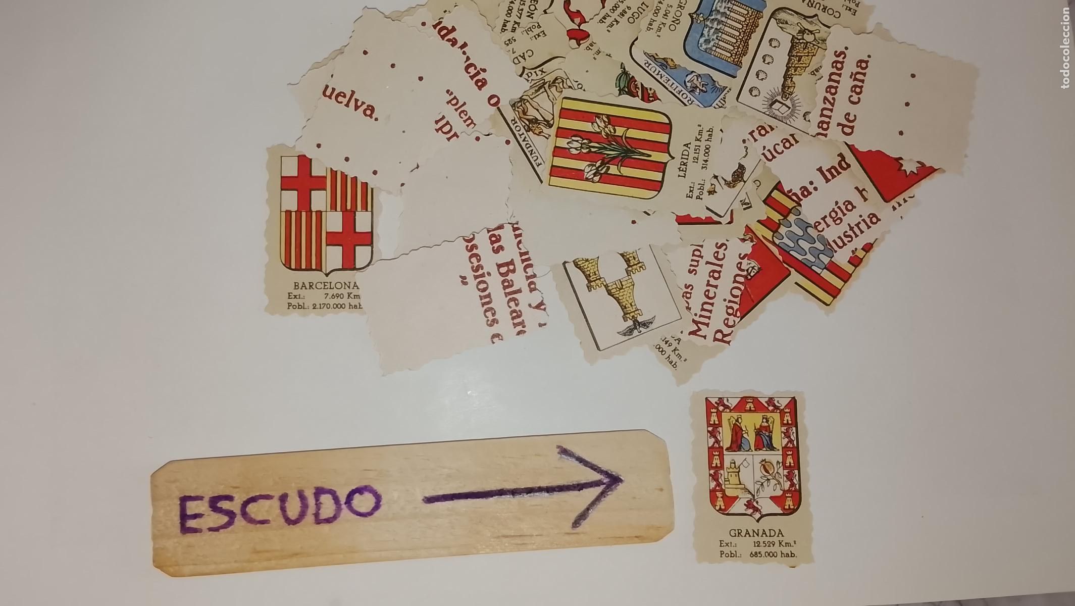 Otros art&iacute;culos de coleccionismo en papel: ESCUDO TROQUELADO A&Ntilde;OS 70/80 - SIMILAR A LOS CROMOS PIPAS TOSTAVAL - GRANADA