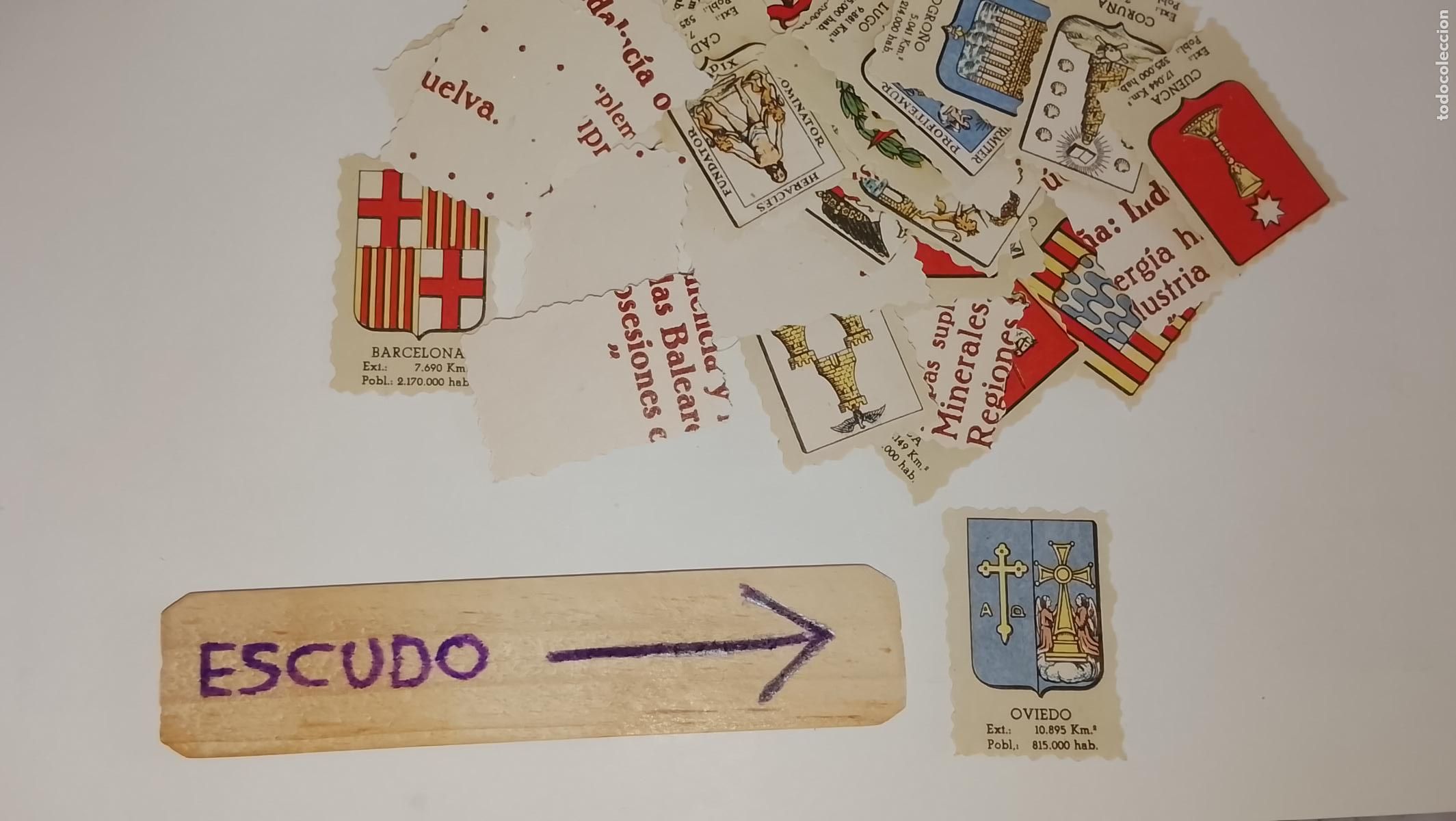 Otros art&iacute;culos de coleccionismo en papel: ESCUDO TROQUELADO A&Ntilde;OS 70/80 - SIMILAR A LOS CROMOS PIPAS TOSTAVAL - OVIEDO