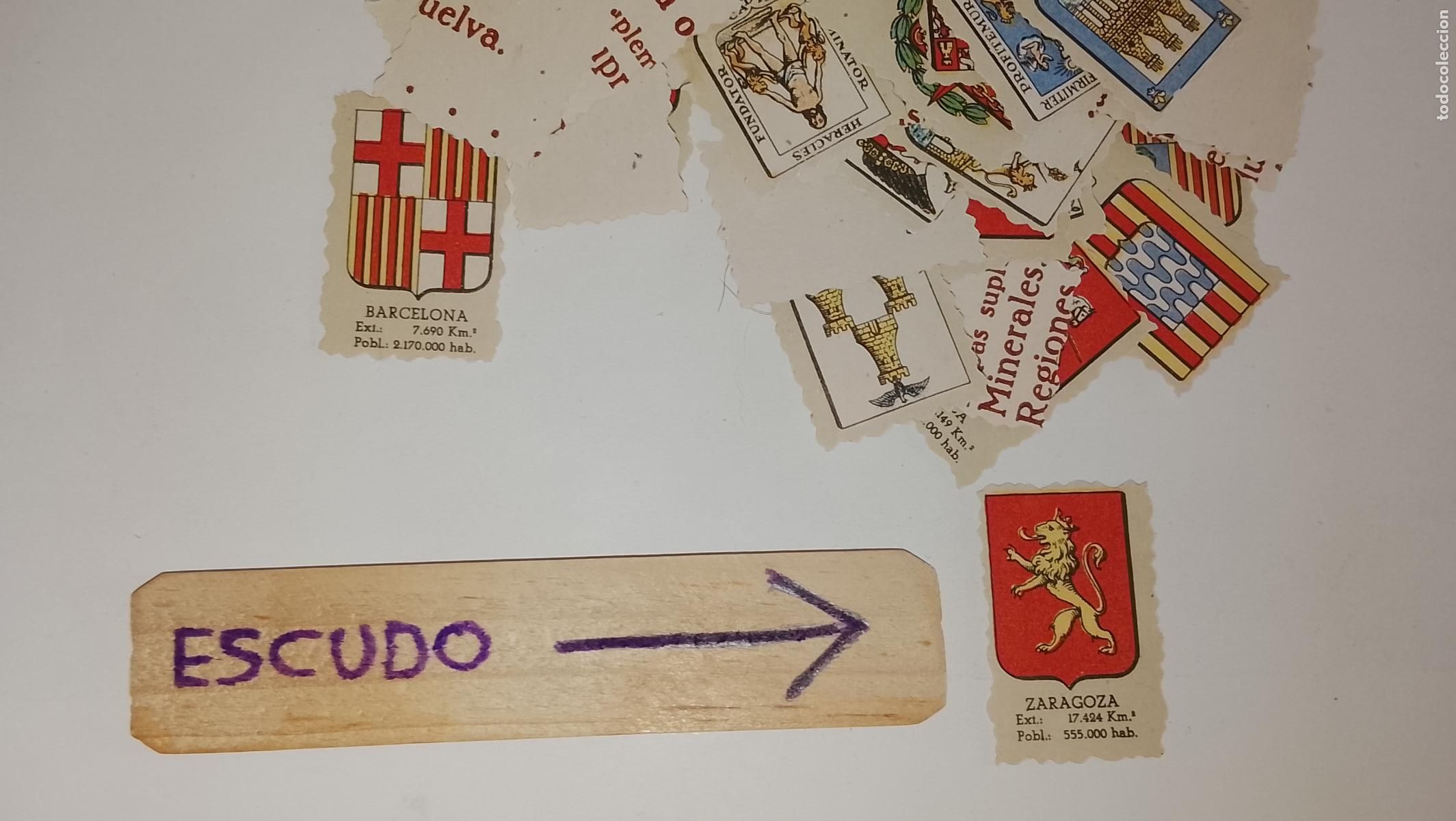 Otros art&iacute;culos de coleccionismo en papel: ESCUDO TROQUELADO A&Ntilde;OS 70/80 - SIMILAR A LOS CROMOS PIPAS TOSTAVAL - ZARAGOZA