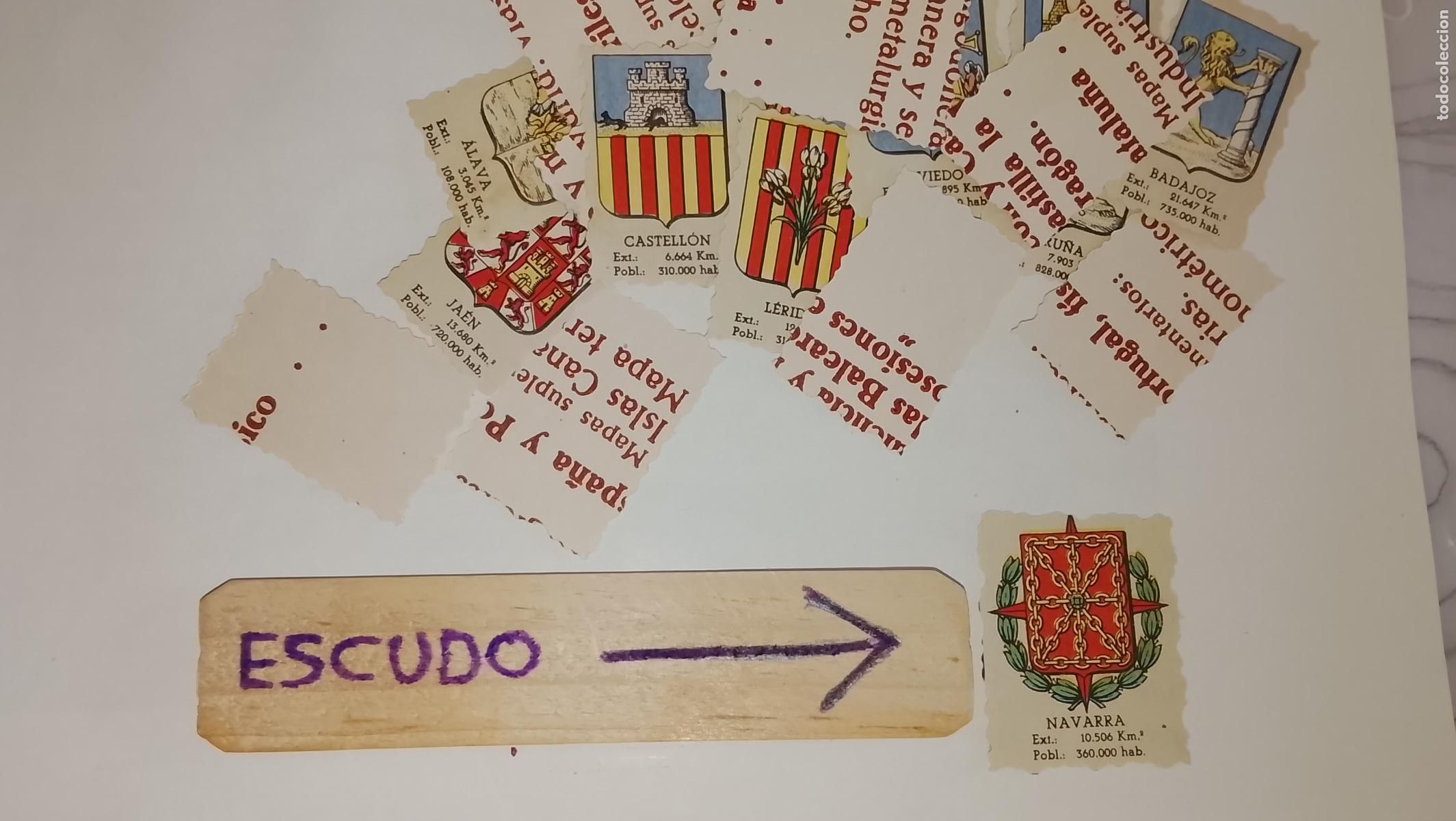Otros art&iacute;culos de coleccionismo en papel: ESCUDO TROQUELADO A&Ntilde;OS 70/80 - SIMILAR A LOS CROMOS PIPAS TOSTAVAL - NAVARRA