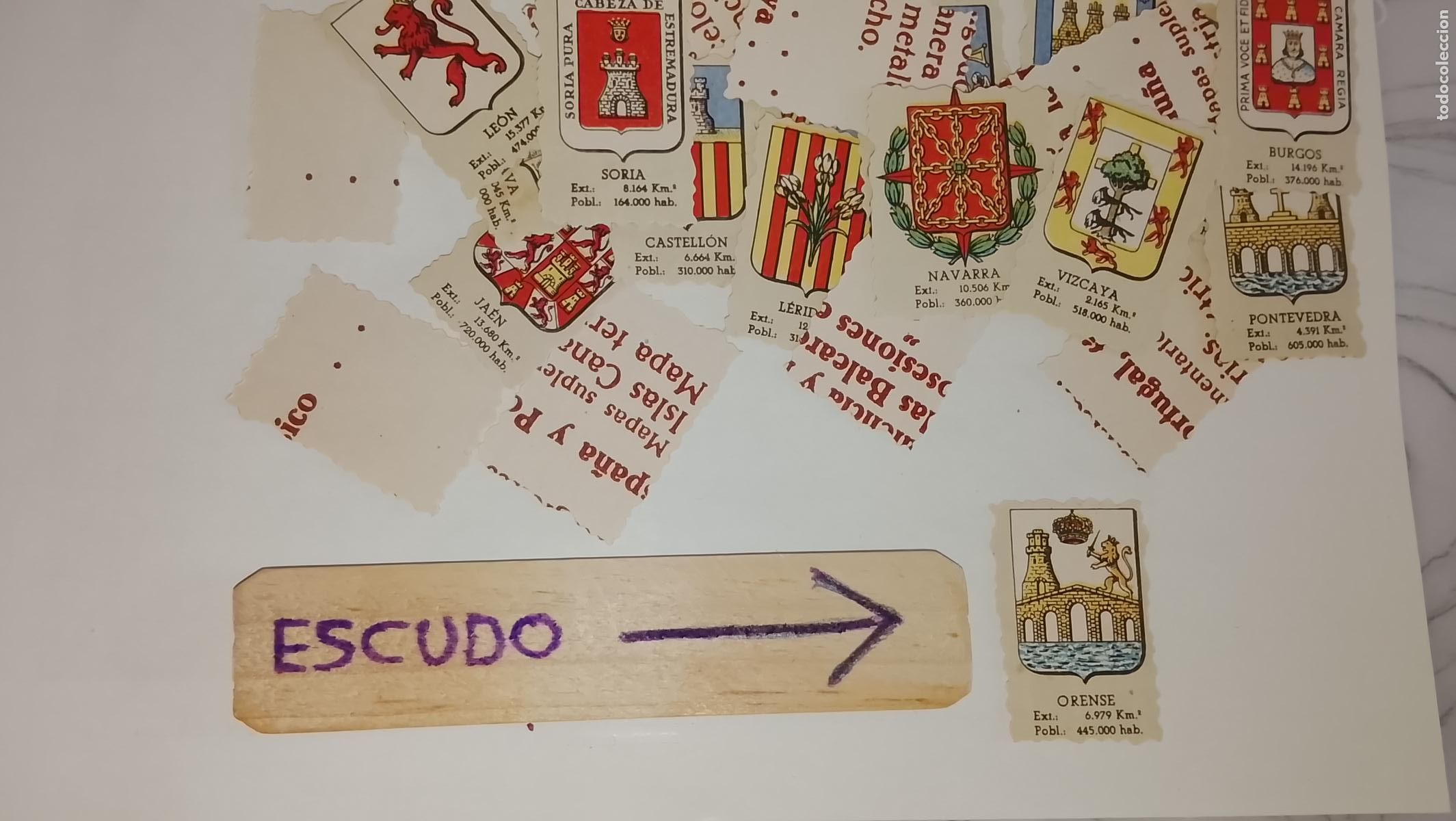 Otros art&iacute;culos de coleccionismo en papel: ESCUDO TROQUELADO A&Ntilde;OS 70/80 - SIMILAR A LOS CROMOS PIPAS TOSTAVAL - ORENSE