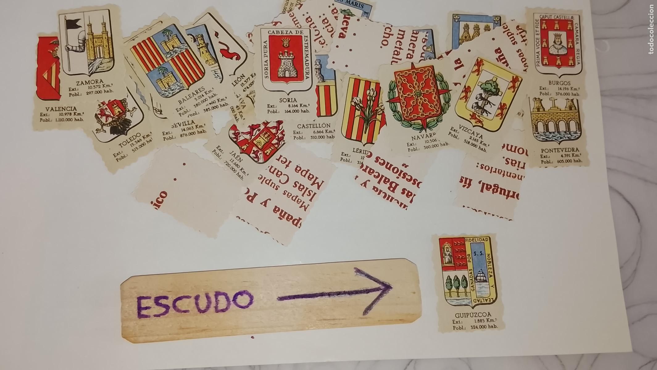 Otros art&iacute;culos de coleccionismo en papel: ESCUDO TROQUELADO A&Ntilde;OS 70/80 - SIMILAR A LOS CROMOS PIPAS TOSTAVAL - GUIPUZCOA