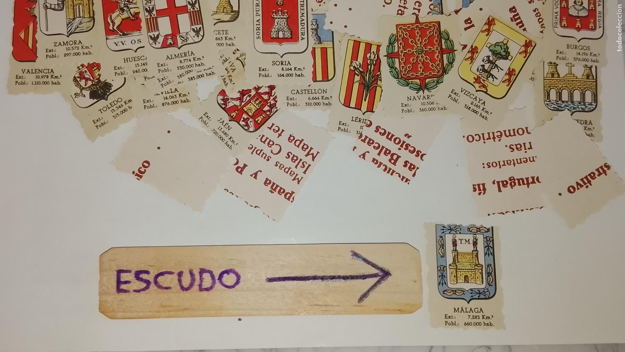 Otros art&iacute;culos de coleccionismo en papel: ESCUDO TROQUELADO A&Ntilde;OS 70/80 - SIMILAR A LOS CROMOS PIPAS TOSTAVAL - MALAGA