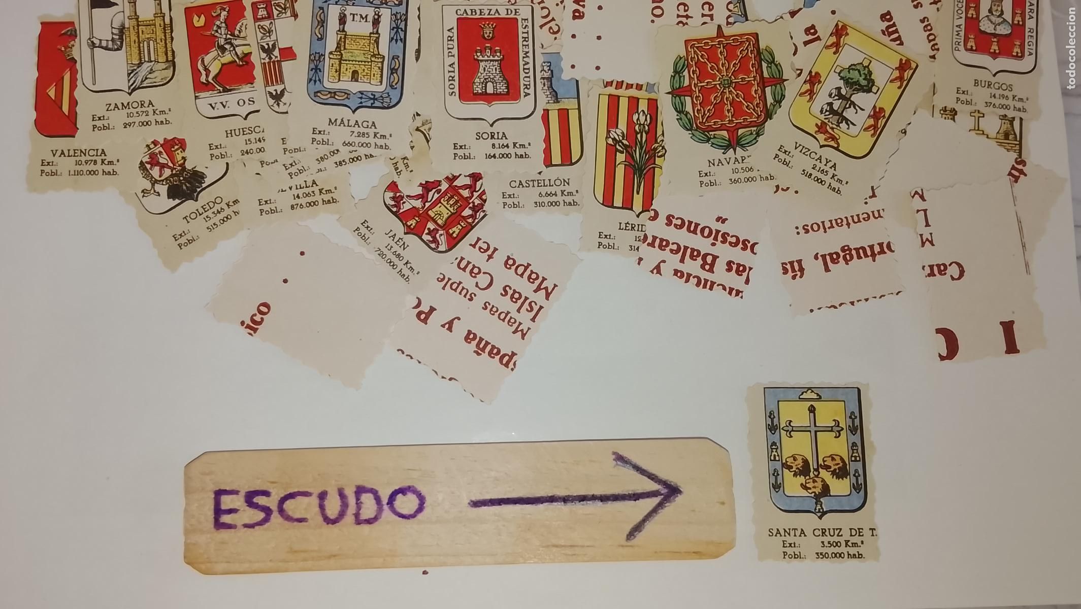 Otros art&iacute;culos de coleccionismo en papel: ESCUDO TROQUELADO A&Ntilde;OS 70/80 - SIMILAR A LOS CROMOS PIPAS TOSTAVAL - SANTA CRUZ DE TENERIFE
