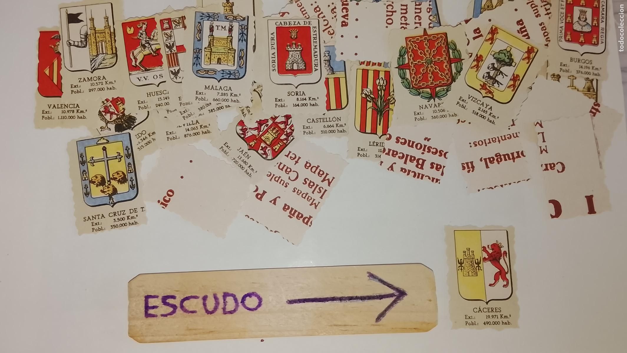 Otros art&iacute;culos de coleccionismo en papel: ESCUDO TROQUELADO A&Ntilde;OS 70/80 - SIMILAR A LOS CROMOS PIPAS TOSTAVAL - CACERES