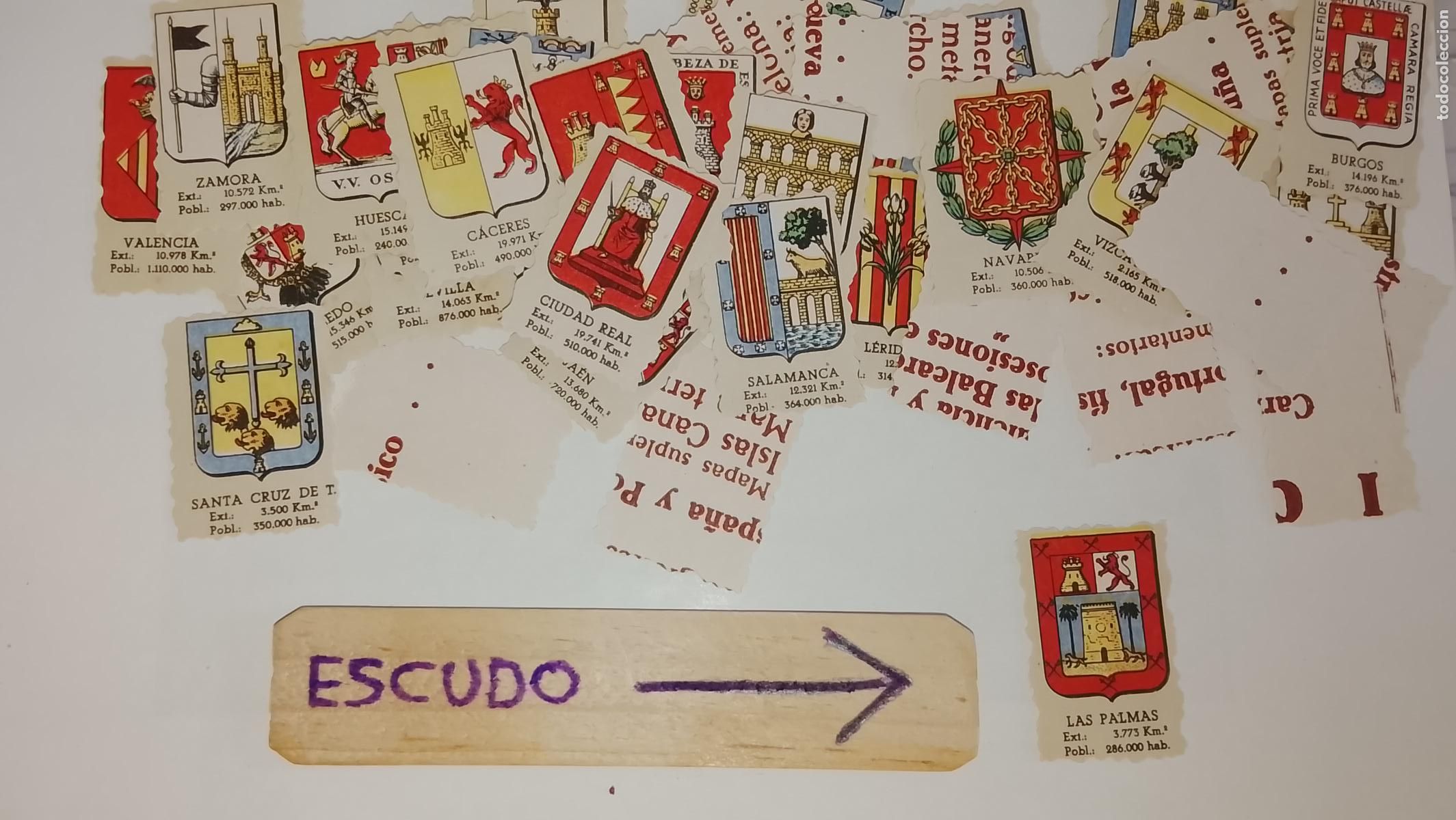 Otros art&iacute;culos de coleccionismo en papel: ESCUDO TROQUELADO A&Ntilde;OS 70/80 - SIMILAR A LOS CROMOS PIPAS TOSTAVAL - LAS PALMAS