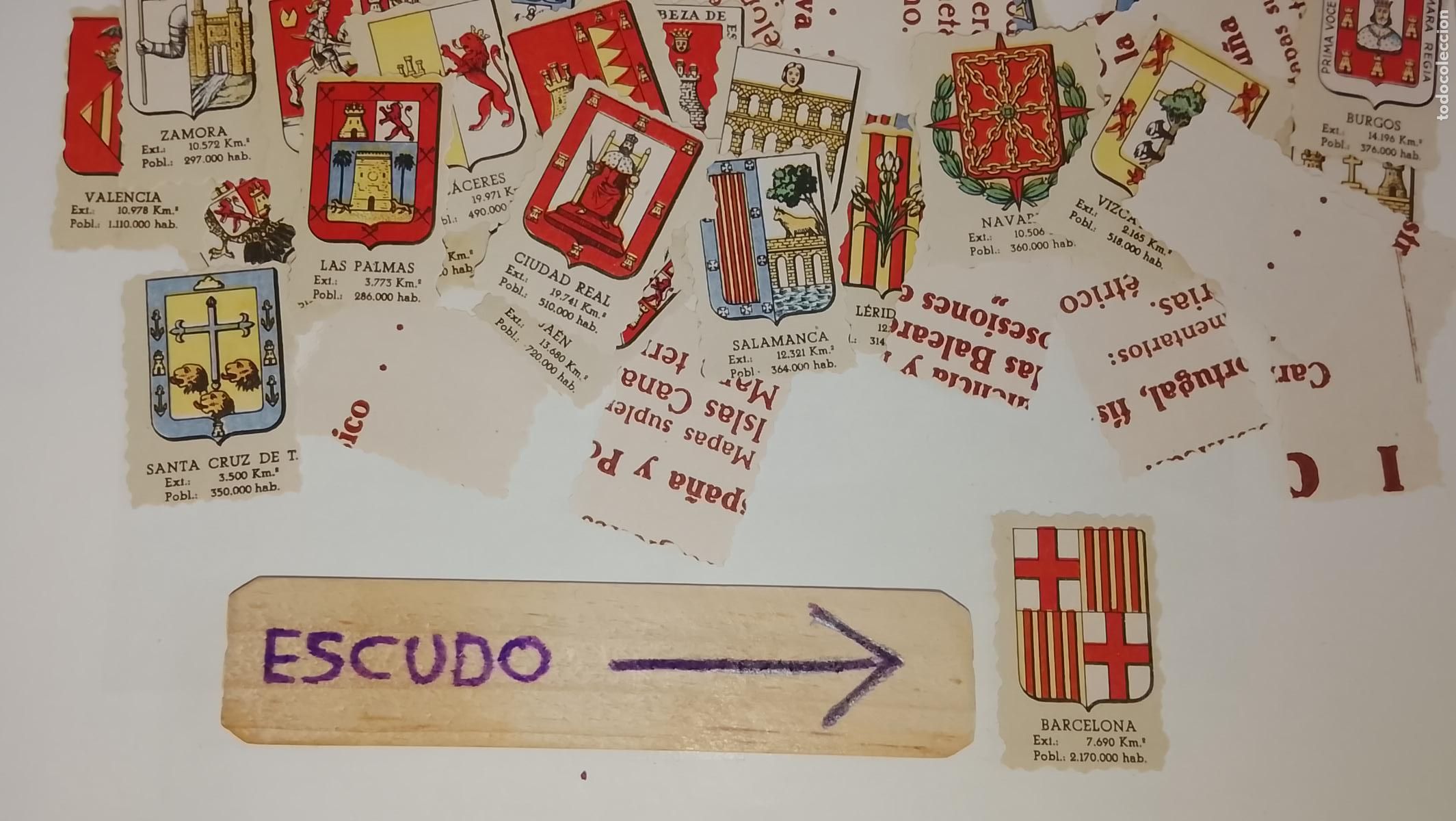 Otros art&iacute;culos de coleccionismo en papel: ESCUDO TROQUELADO A&Ntilde;OS 70/80 - SIMILAR A LOS CROMOS PIPAS TOSTAVAL - BARCELONA