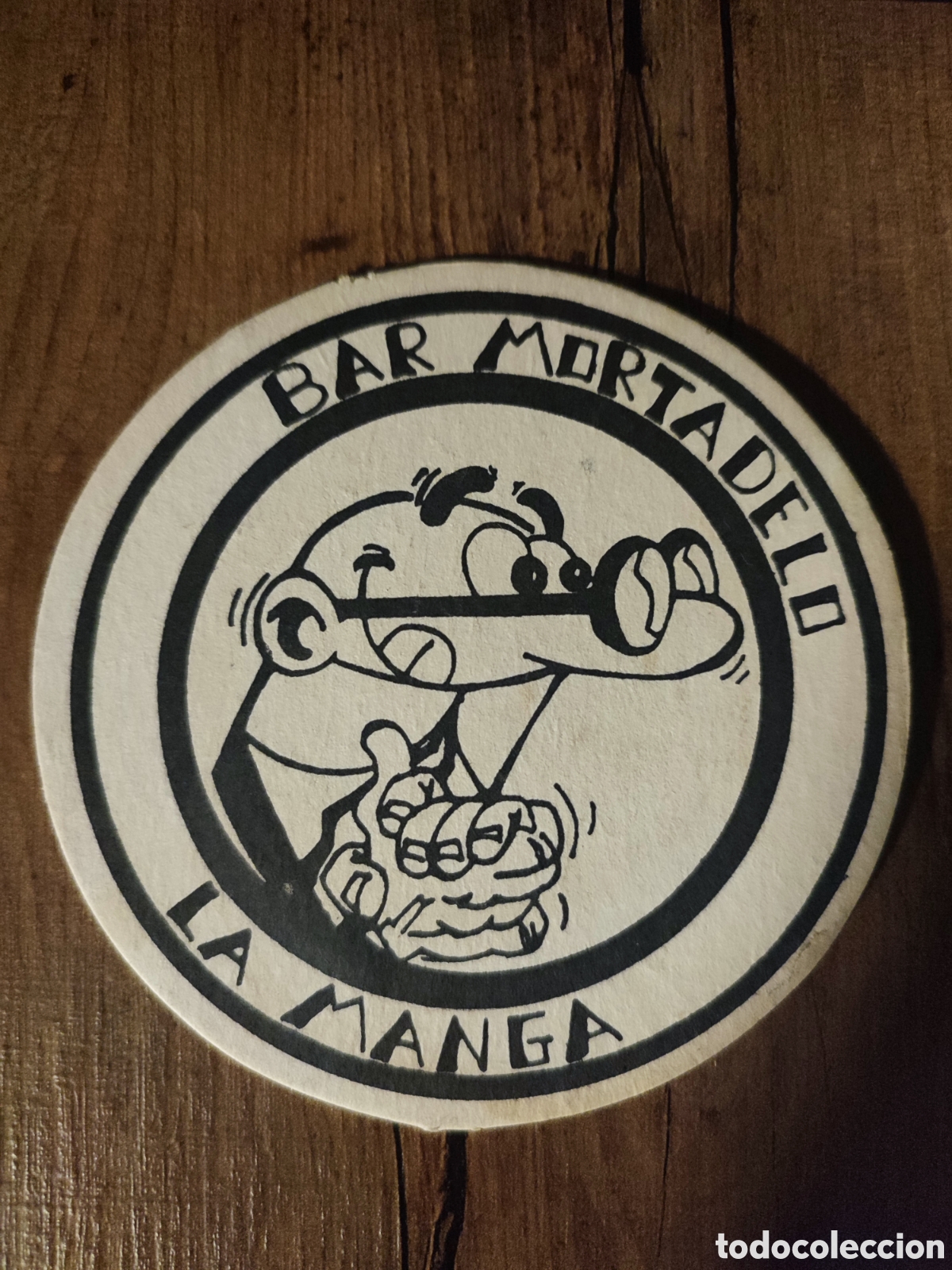 Otros art&iacute;culos de coleccionismo en papel: Posavaso Bar Mortadelo La Manga Murcia
