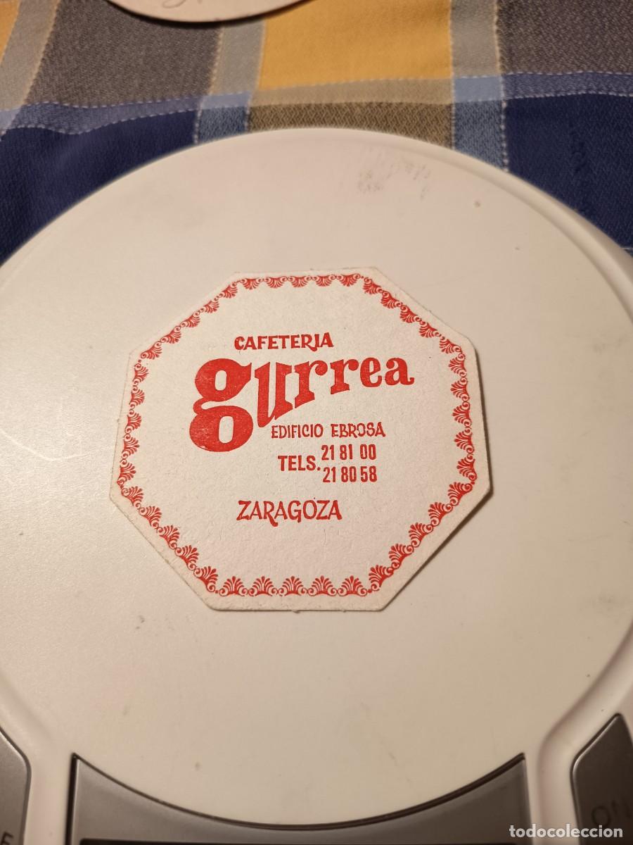 Otros art&iacute;culos de coleccionismo en papel: POSAVASOS CAFETERIA GURREA-ZARAGOZA