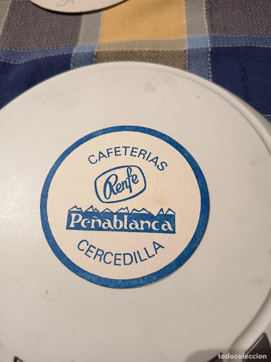 Otros art&iacute;culos de coleccionismo en papel: POSAVASOS CAFETERIAS RENFE-PE&Ntilde;ABLANCA-CERCEDILLA-MADRID