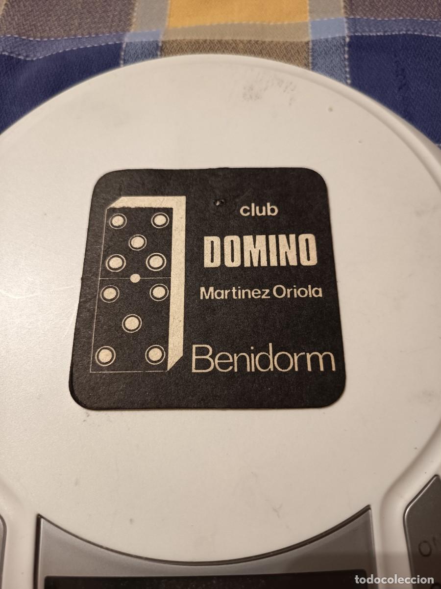 Otros art&iacute;culos de coleccionismo en papel: POSAVASOS CLUB DOMINO-BENIDORM-ALICANTE