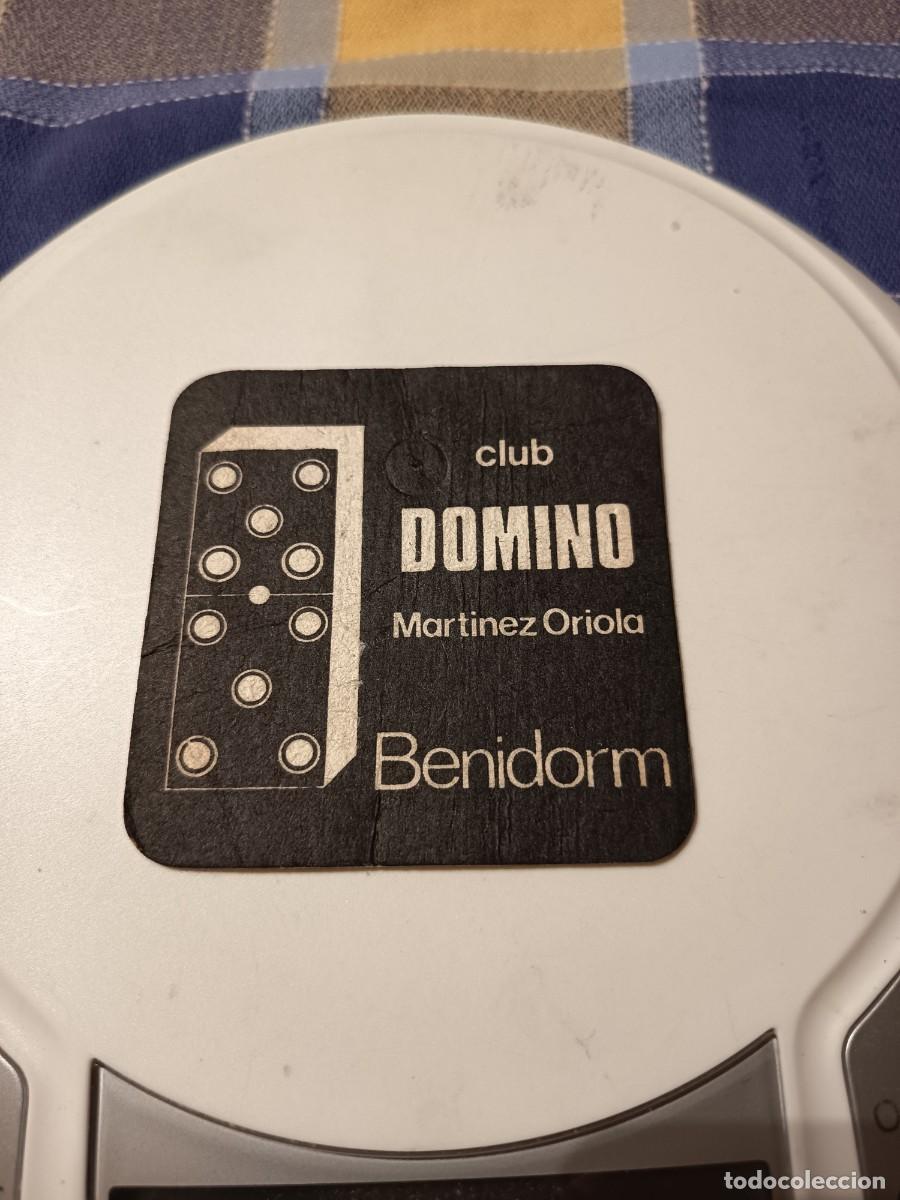Otros art&iacute;culos de coleccionismo en papel: POSAVASOS CLUB DOMINO-BENIDORM-ALICANTE