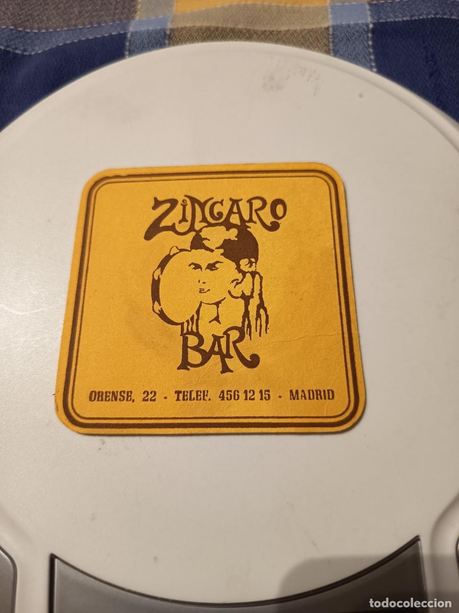 Otros art&iacute;culos de coleccionismo en papel: POSAVASOS BAR ZINGARO-MADRID